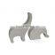 New Year Cute Elephant Shape Ceramic cement Candle Holder