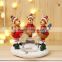 Custom bulk christmas reindeer candle holders decoration