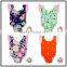 Newborn Baby Clothes Set Latest Flutter Sleeve Bodysuit Sunsuit Outfits Customized Baby Girl Boho Romper