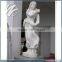 Modern garden stone figure sculpture