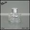 cosmetic  china simple 100ml clear roumd perfume empty glass bottle silver aluminum cap best sale lowest price wholesale
