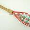 13007Silicone Double Helix Rapid Whisk with wooden handle
