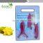 A Three-piece Ceramic Tools Ceramic Paring Knife Cutting Board Set Zirconia Ceramic Knives