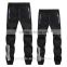 Stylish stitching track pants wholesale, custom high quality cotton sport pants men