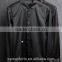 Men's black satin dress shirts tie&hanky man satin shirt
