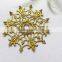 filigree brass flower shoe bag hair accessories