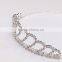 2017 New Crown Crystal Gold Bridal Wedding Hair Comb Accessories Headdress