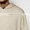 Hot sale plain hoodies no pocket blank high quality loose fit mans hoodies