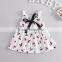 Cherry Printed Boutique Smocked Children Dress Frocks Designs New Style