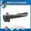 Made in Taiwan Black Stainless Steel Zinc Plated Flange Hexagon Head Self Drilling Teks Screw