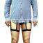 Punk Mens Adjustable Invisible Shirt Stays Garters Leg Thigh Elastic Garter Belt Suspender Accessories