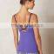 95 cotton 5 spandex custom workout clothing purple sports vest tank tops