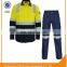 Best selling 100% Cotton Anti-Static safety work electrician uniform workwear