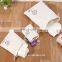 Customer White Printed Wholesale Drawstring Canvas Shoe Bag