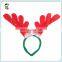 Red and Green Felt Reindeer Antlers Christmas Headbands with Bells HPC-1065