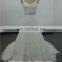 EBX-180 Sleeveless lace and beading belt wedding dress