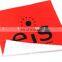 Heat tranfer printing cleaning Red cloth /print glasses cleaning cloth