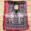 Banjara Gypsy Fabric Neck Yoke Patch - Vintage Handmade Mirror work yoke neck Patch