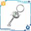 Oem Production Embossed Souvenirs Universal Round Key Blanks Decorative Keychain With Design