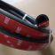 D-Profile D-shaped Sponge Rubber Seals 3/4' W  9/16'H China D sponge rubber profile with adhesive D section sponge