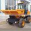 3Ton Construction machine site dumper truck with rotary bucket