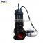 Small electric submersible wastewater pumps