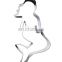 Laser cut stainless steel girl wall art for home decor