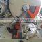 Double miter saws for plastic profile of PVC window and door