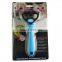 Wholesale stainless steel dog rake deshedding dematting brush comb for long haired dogs