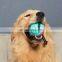 Wholesale Customized New Design TPR Dog Chew Toys Squeak Dispenser Ball Dog Toothbrush Toys