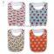 Button Closer 100% Organic Cotton 4 Pack Feeder Bibs