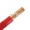 Free sample 3.5mm2 14mm2 25mm2 30mm2 100m2 250mm2 14awg solid copper stranded fire rated cable price THHN nylon cable