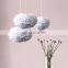 Handmade feather Wedding Decoration modern living room LED cloud pendant light