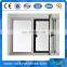 Low Uf Value Triple glazed aluminum casement windows