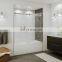 Modern bathroom tempered glass sliding stainless steel shower room
