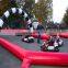 Cheap inflatable rc car race track/inflatable water race track / kids inflatable race track