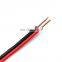 standard copper flat wired pc speaker red black white transparent cable