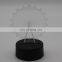 Touch control model ABS stand base usb lamp stand for 3d acrylic night lamp