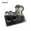 hotel hospitality electric kettle melamine serving tray set