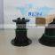 PP adjustable plastic deck joist support for WPC composite decking