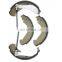 OEM 04495-02050 China Factory Whosale Auto Parts Drum Ceramic Brake Shoe S801 With Lining for Automobiles