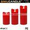 Fancy Design Birthday Candle LED with Moving Flame and USA, EU patent