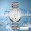 Skmei brand Q023 stainless steel wristwatches couple watch for men women
