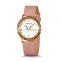 Hot Sale Pink Watch Women Leather Strap Wristwatch Ladies Timepieces Waterproof Clock in Bamboo Gift Box Dropshipping