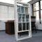 factory direct prices easy to clean laminated glass powder coated high quality profile slide up aluminum single hung window