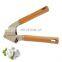 Factory direct sales wholesale wooden handle garlic press