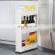 3 Tier 4 Tier  Slim Slide Out Kitchen Storage shelf  kitchen storage holder 3 tier liquor bottle shelf Organizrt Cart