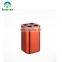 Household Hotel Square Red Stainless Steel  Bathrooms Set Chromed Plated Shiny Finishing  Toilet Sets Bathroom