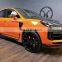 Runde Dry Carbon Fiber For Porsche Cayenne Coupe Upgrade Mansory Style Body Kit Front Lip Rear Lip Side Skirts Top Spoiler