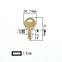 MAI High quality door blank key(Hot sale!!!)